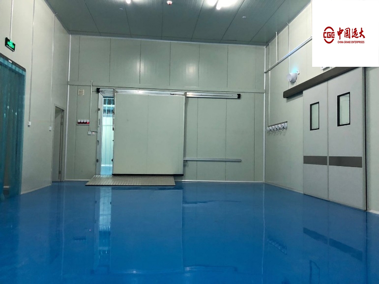 杭州中國(guó)遠(yuǎn)大7800m3生物制品成品冷藏庫建造工程